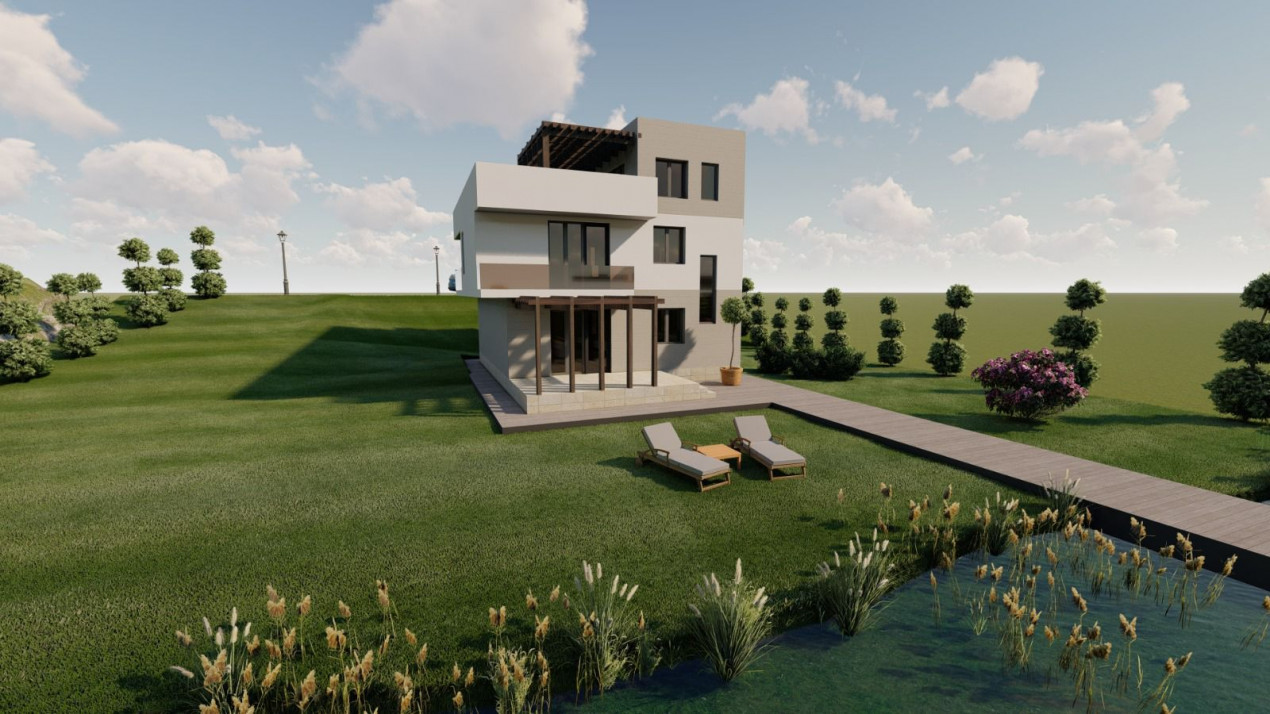 	PERIS - SERENITY CONCEPT, VILA INDIVIDUALA LA LAC, 140 MP, LOT 500 MP!