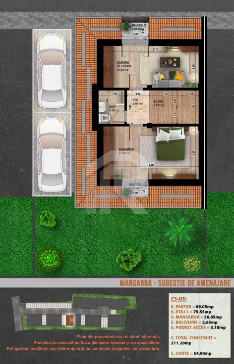 Vila duplex moderna 2025