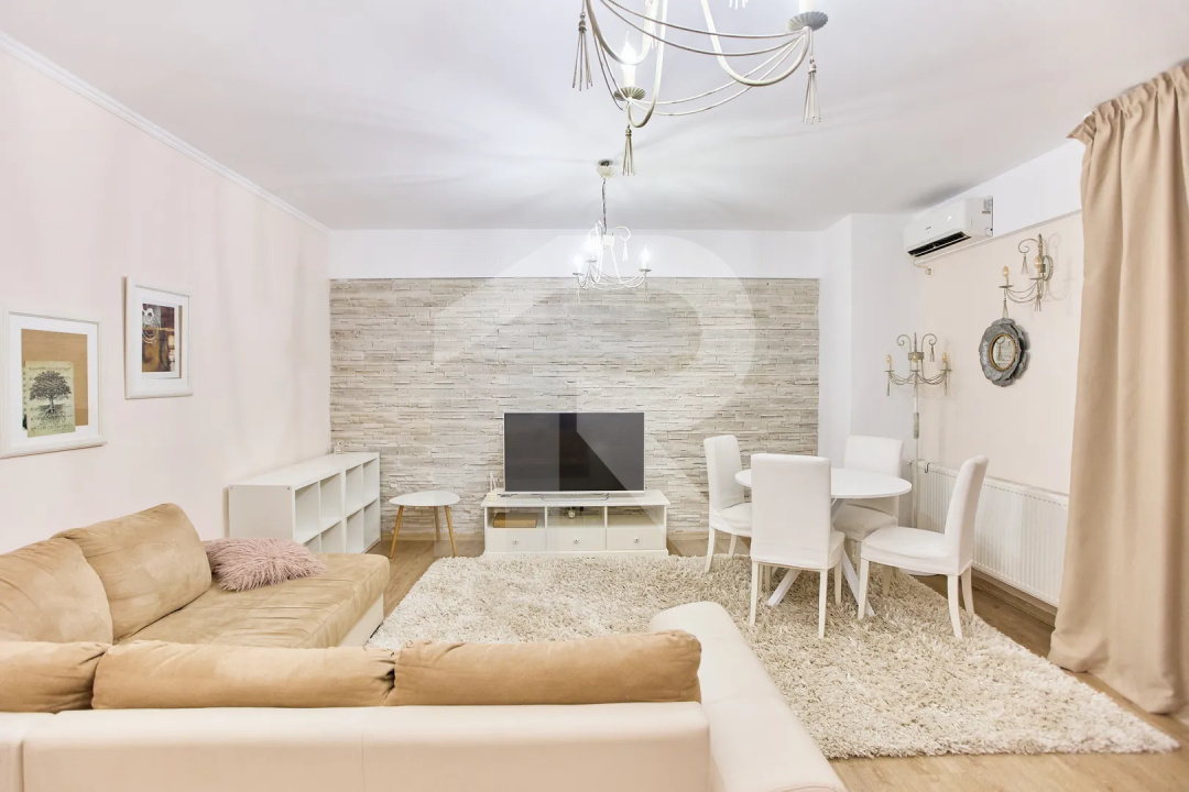 BĂNEASA – PETROM CITY, 2 CAMERE + PARCARE SUBTERANĂ, 71 MP TOTAL!