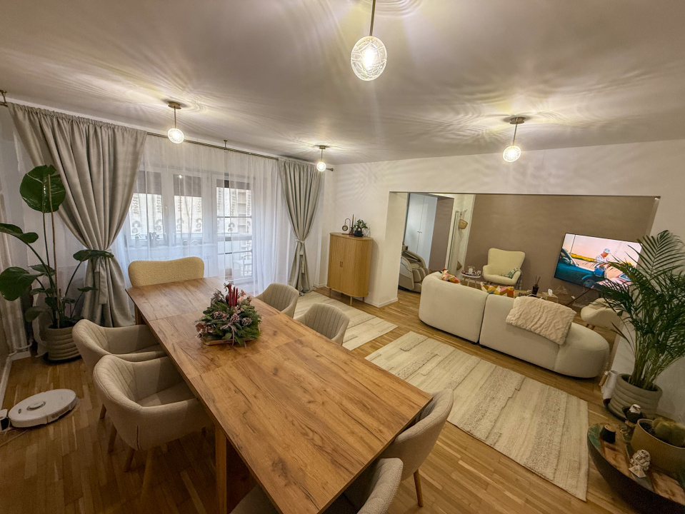 Apartament Unirii-`Goga, bloc din 2000, mobilat si utilat